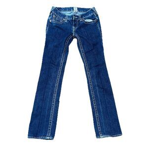 True Religion Billy Jeans RN 112790 CA 30427 Blue Womens Size 29 X 32 USA